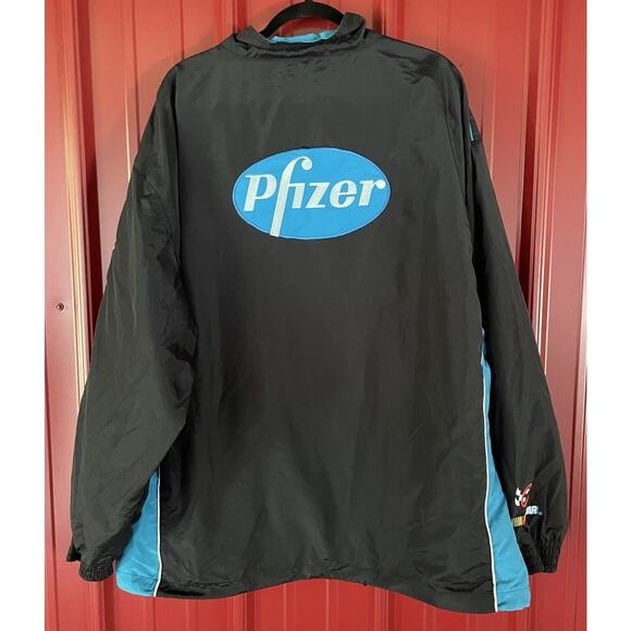 Pfizer Racing Jacket Mark Martin Nascar Zip Up Graphic Mens XXL‎ - Picture 2 of 7